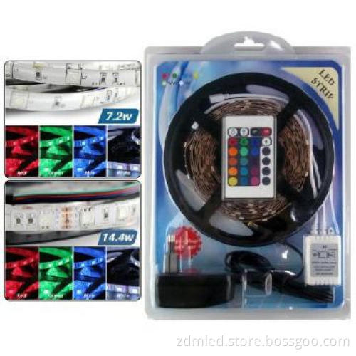 Christmas decorating Waterproof  RGB  5050 Best Led Strip DC12V/24V